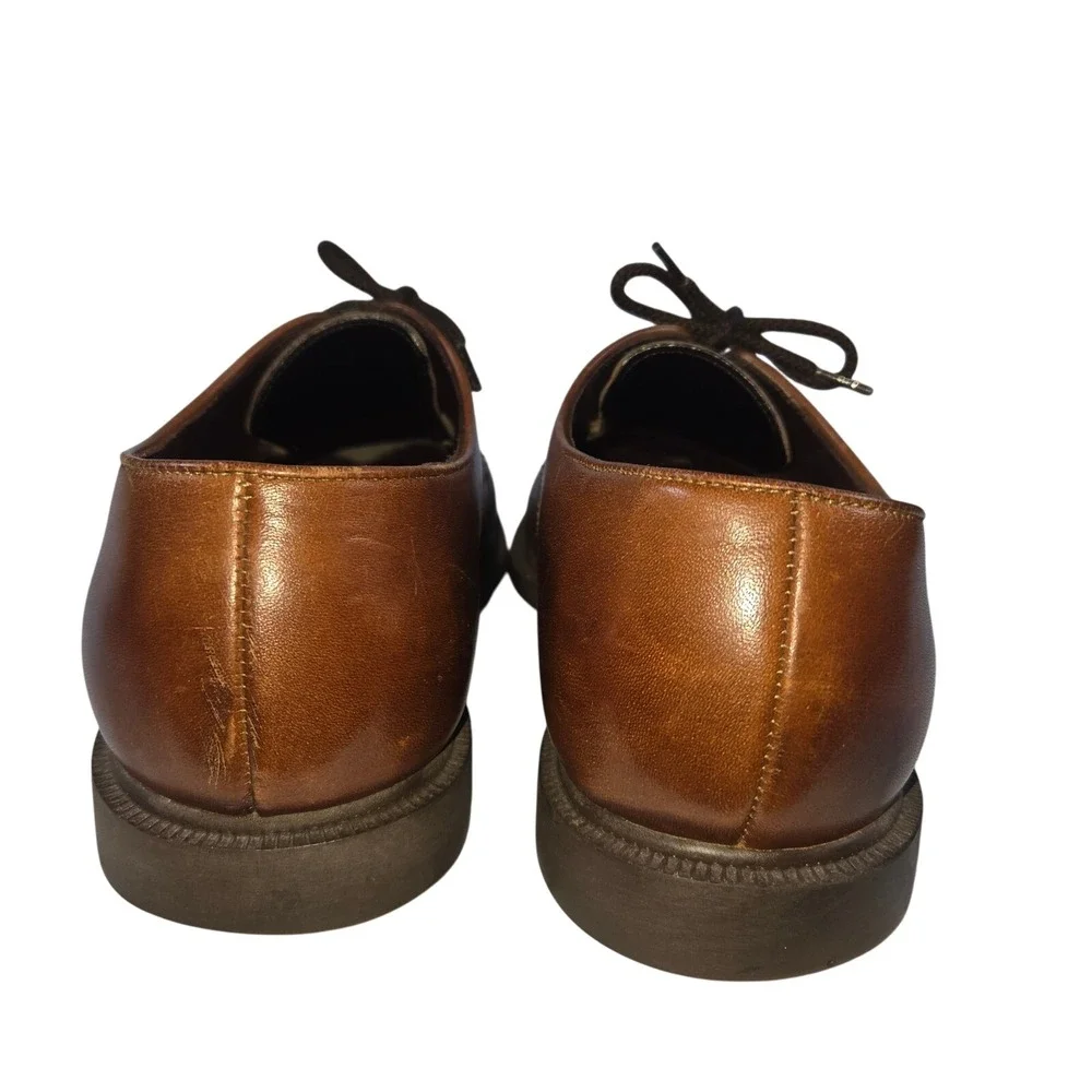 Florsheim Mens Brown‎ Leather Oxford Dress Shoes Lace Up Size 8.5 D